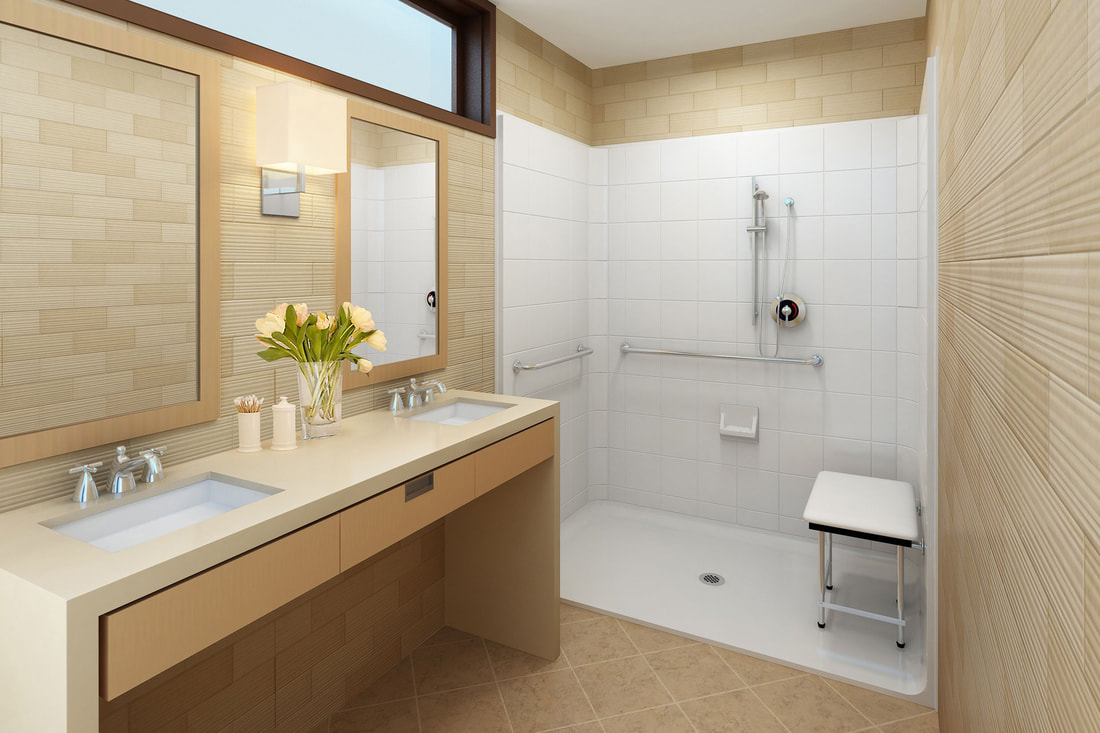 4 Benefits of Barrier-Free Showers For the Elderly
