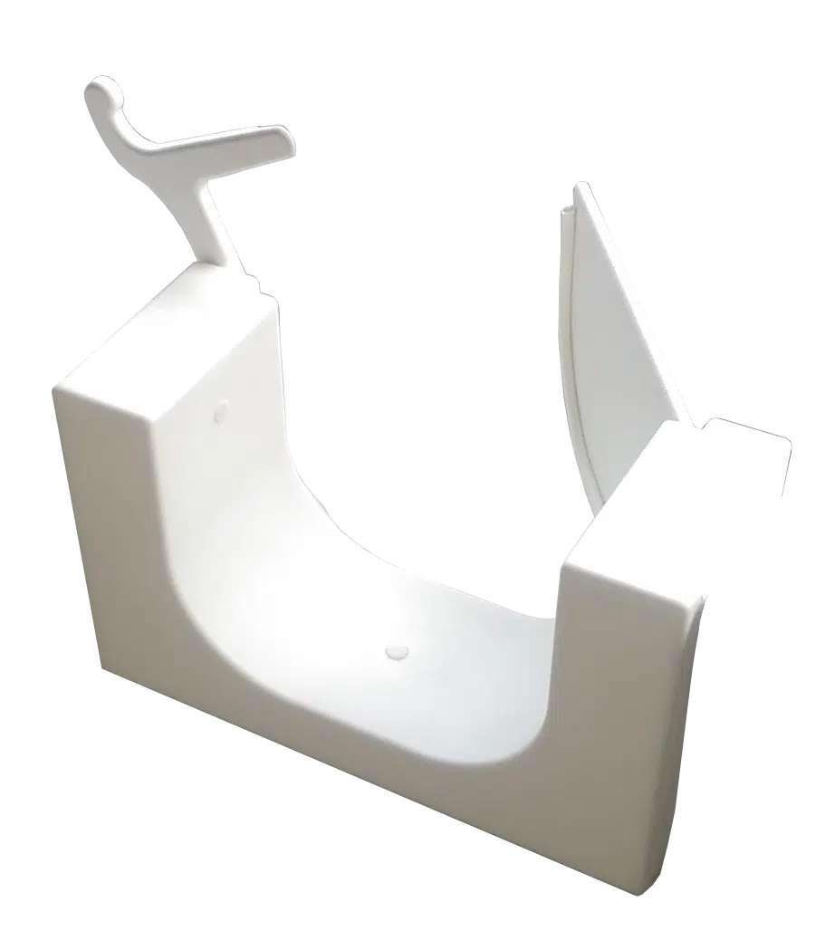 Walk-in tub door conversion kit, door open